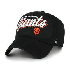 San Francisco Giants Women's Ariana Clean Up Adjustable Hat Black