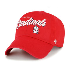 St. Louis Cardinals Women's Ariana Clean Up Adjustable Hat Red