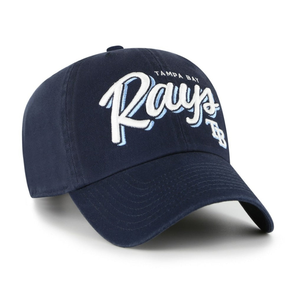 Tampa Bay Rays Women's Ariana Clean Up Adjustable Hat Navy