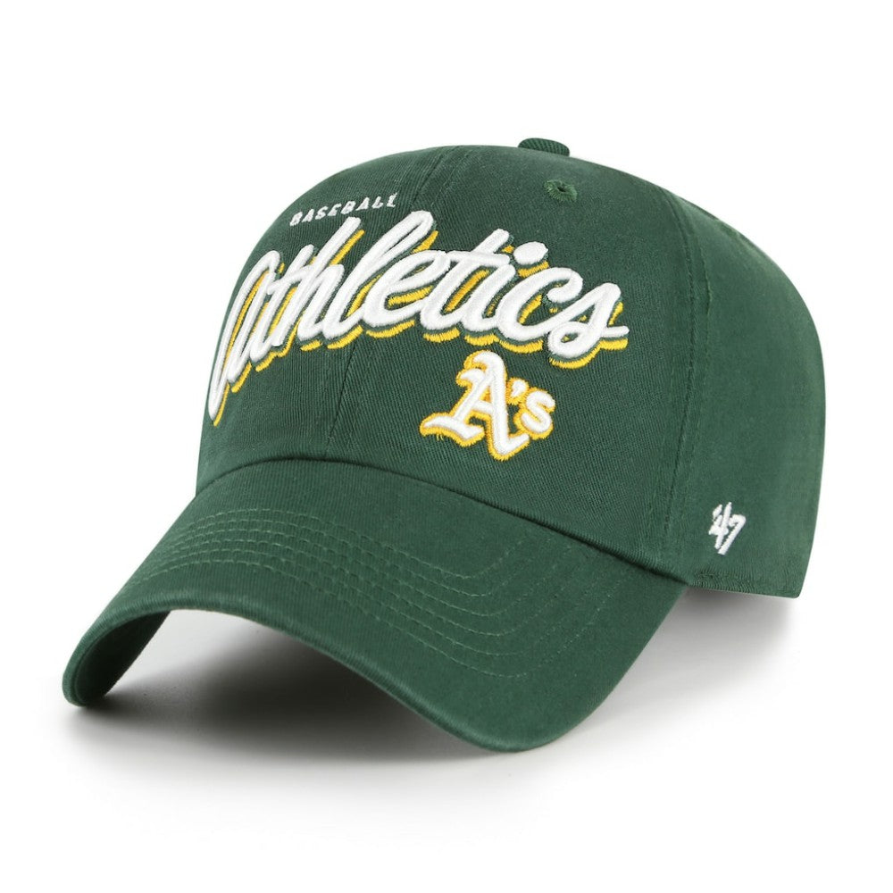 Athletics Women's Ariana Clean Up Adjustable Hat Green