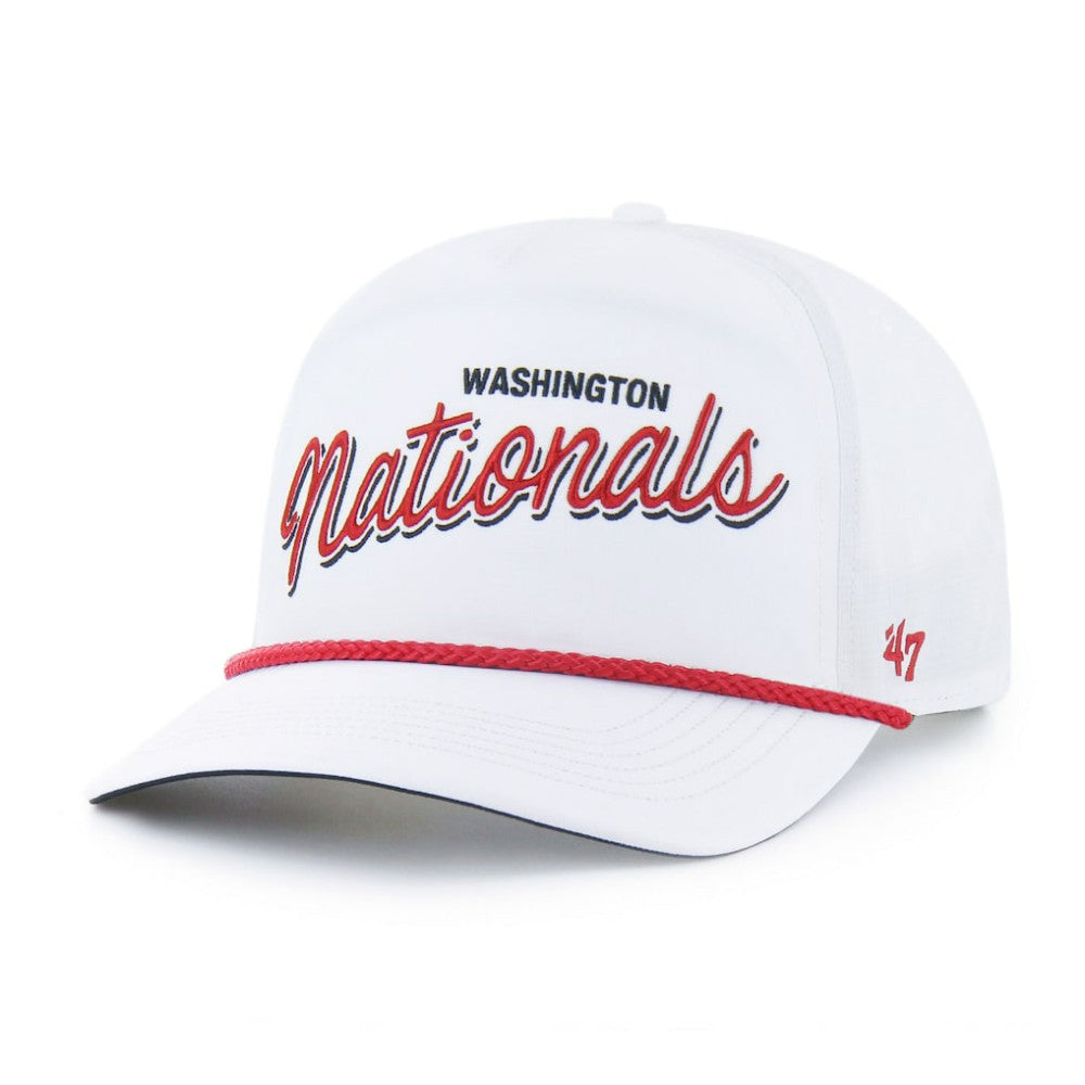 Washington Nationals Brrr Fairway Hitch Adjustable Hat White