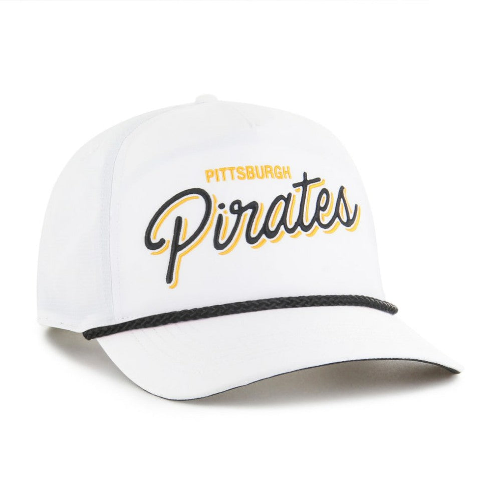 Pittsburgh Pirates Brrr Fairway Hitch Adjustable Hat White