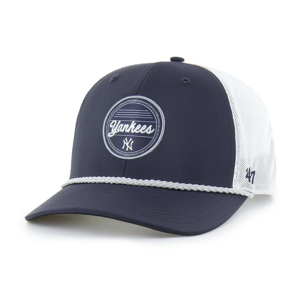 New York Yankees Fairway Trucker Adjustable Hat Navy/White