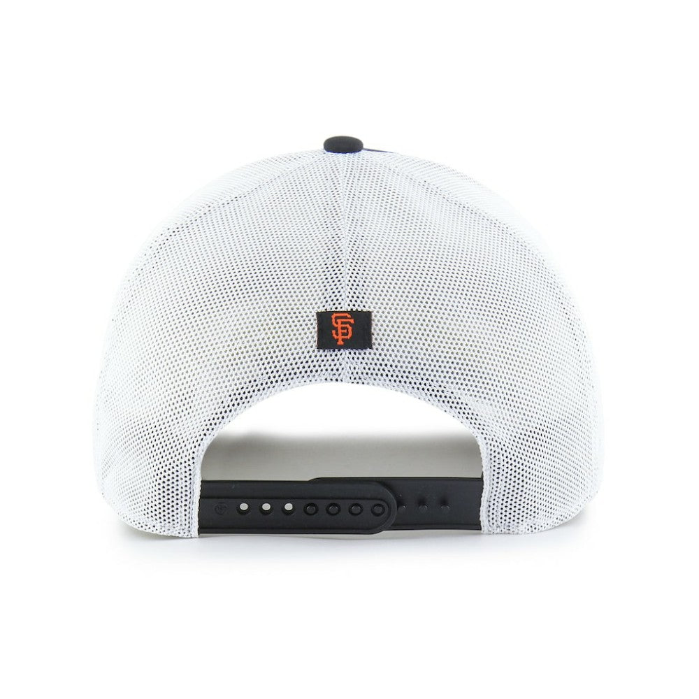 San Francisco Giants Fairway Trucker Adjustable Hat Black/White