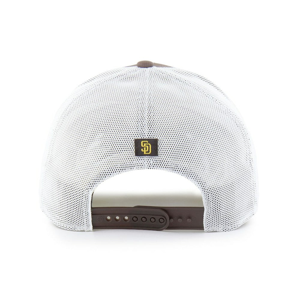 San Diego Padres Fairway Trucker Adjustable Hat Brown/White