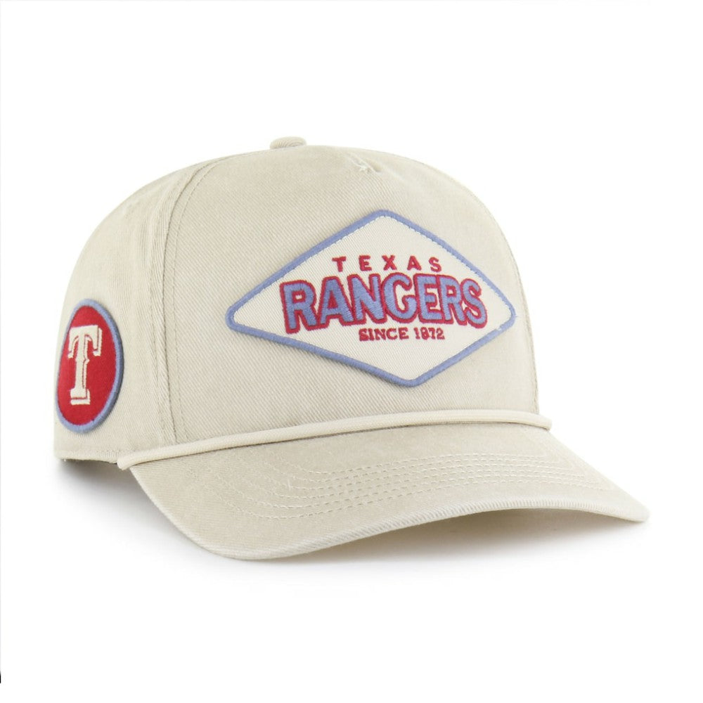 Texas Rangers Cairn Hitch Adjustable Hat Khaki