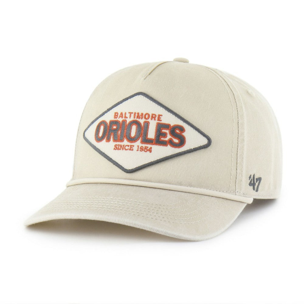 Baltimore Orioles Cairn Hitch Adjustable Hat Khaki
