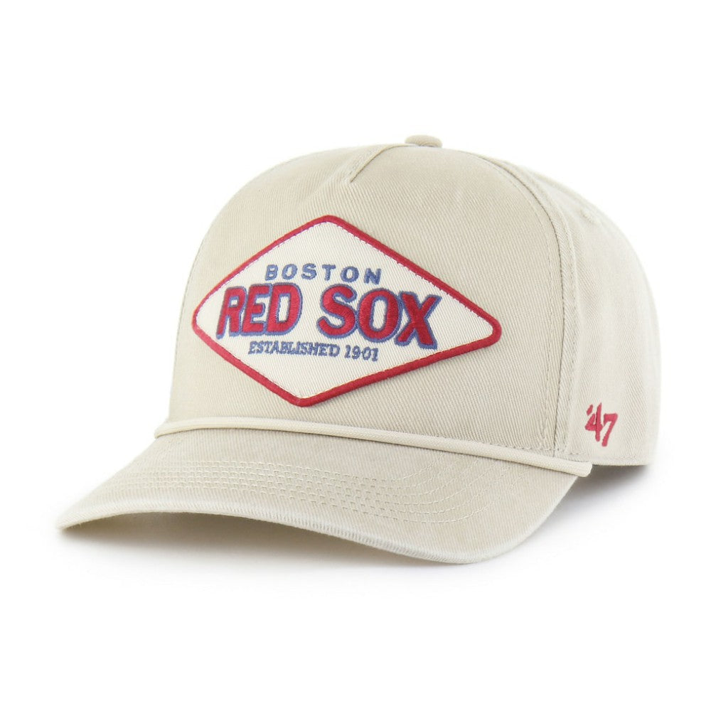 Boston Red Sox Cairn Hitch Adjustable Hat Khaki