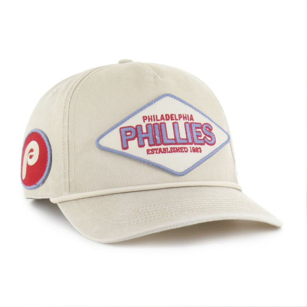 Philadelphia Phillies Cairn Hitch Adjustable Hat Khaki