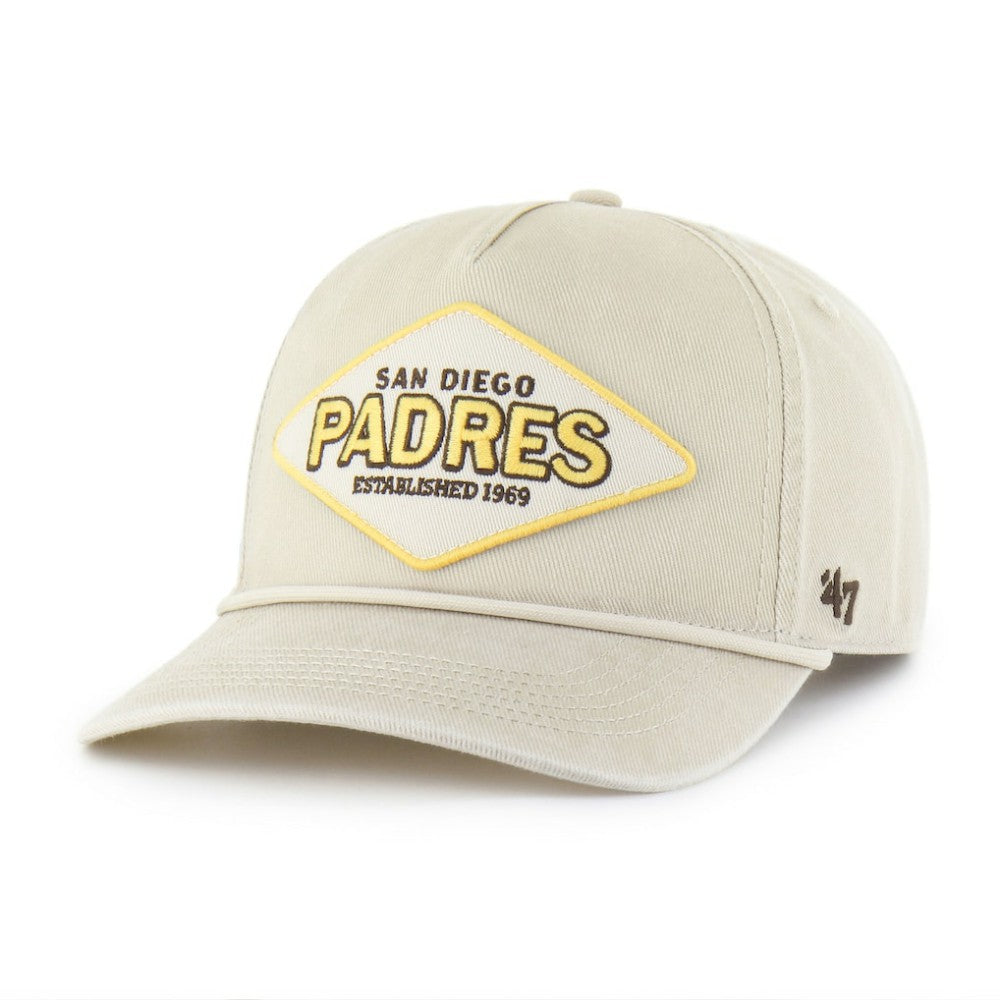 San Diego Padres Cairn Hitch Adjustable Hat Khaki