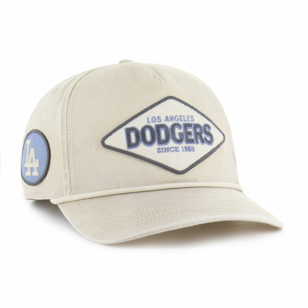 Los Angeles Dodgers Cairn Hitch Adjustable Hat Khaki