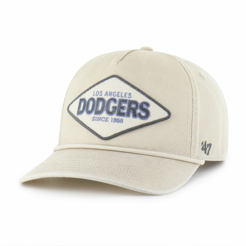 Los Angeles Dodgers Cairn Hitch Adjustable Hat Khaki