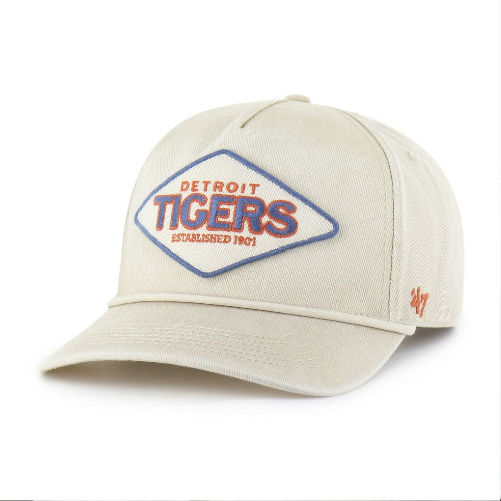 Detroit Tigers Cairn Hitch Adjustable Hat Khaki