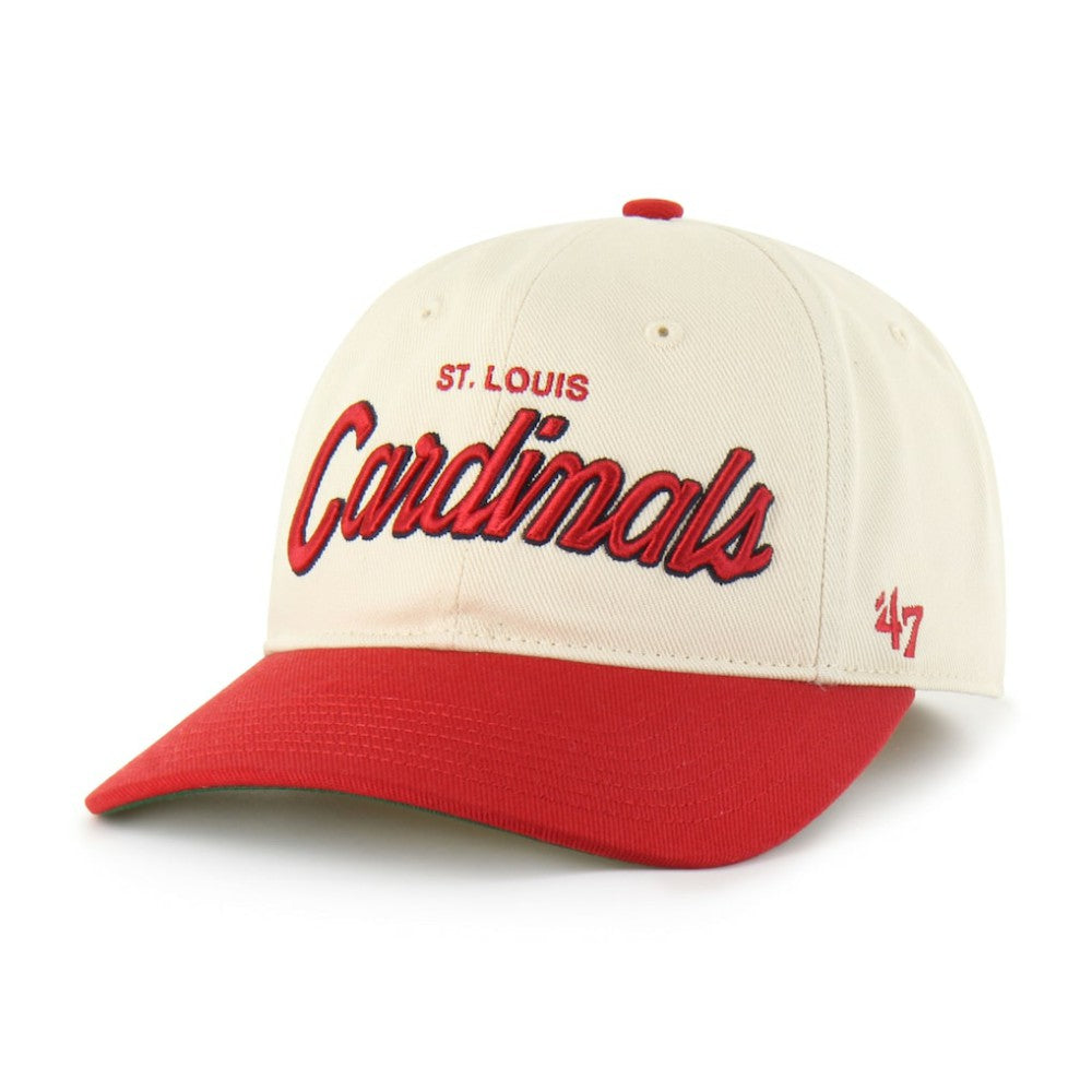 St. Louis Cardinals Crosstown Franchise Fitted Hat Natural