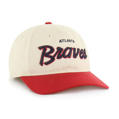 Atlanta Braves Crosstown Franchise Fitted Hat Natural