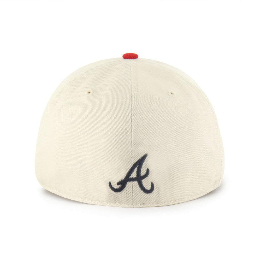 Atlanta Braves Crosstown Franchise Fitted Hat Natural