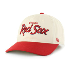 Boston Red Sox Crosstown Franchise Fitted Hat Natural