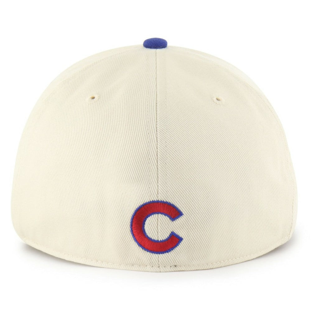 Chicago Cubs Crosstown Franchise Fitted Hat Natural