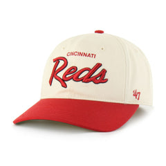 Cincinnati Reds Crosstown Franchise Fitted Hat Natural