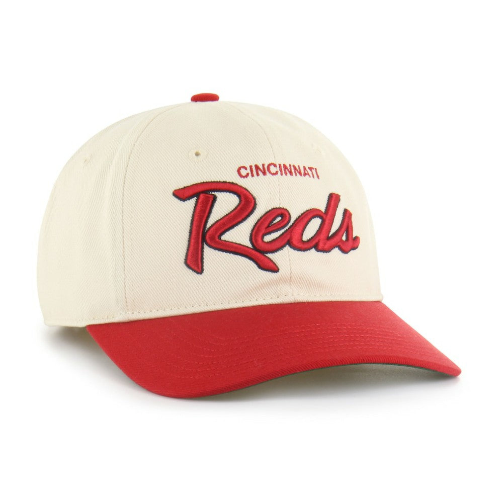 Cincinnati Reds Crosstown Franchise Fitted Hat Natural