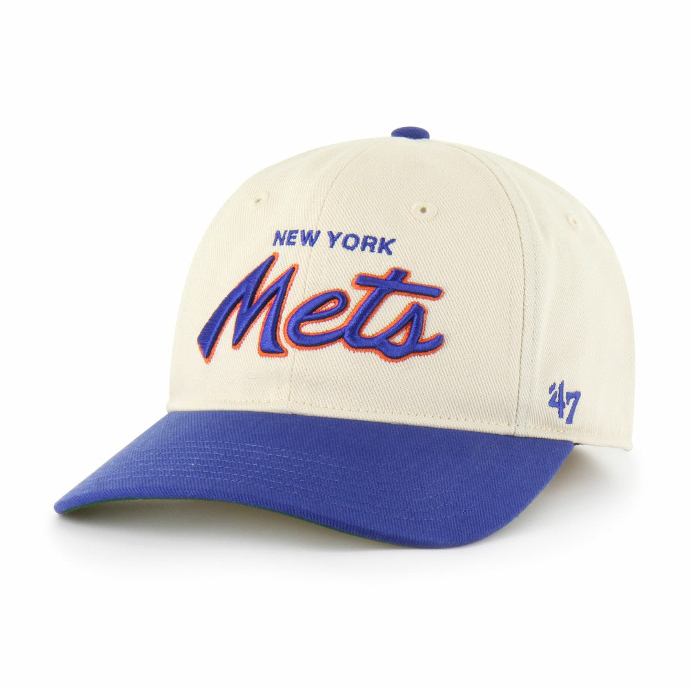 New York Mets Crosstown Franchise Fitted Hat Natural