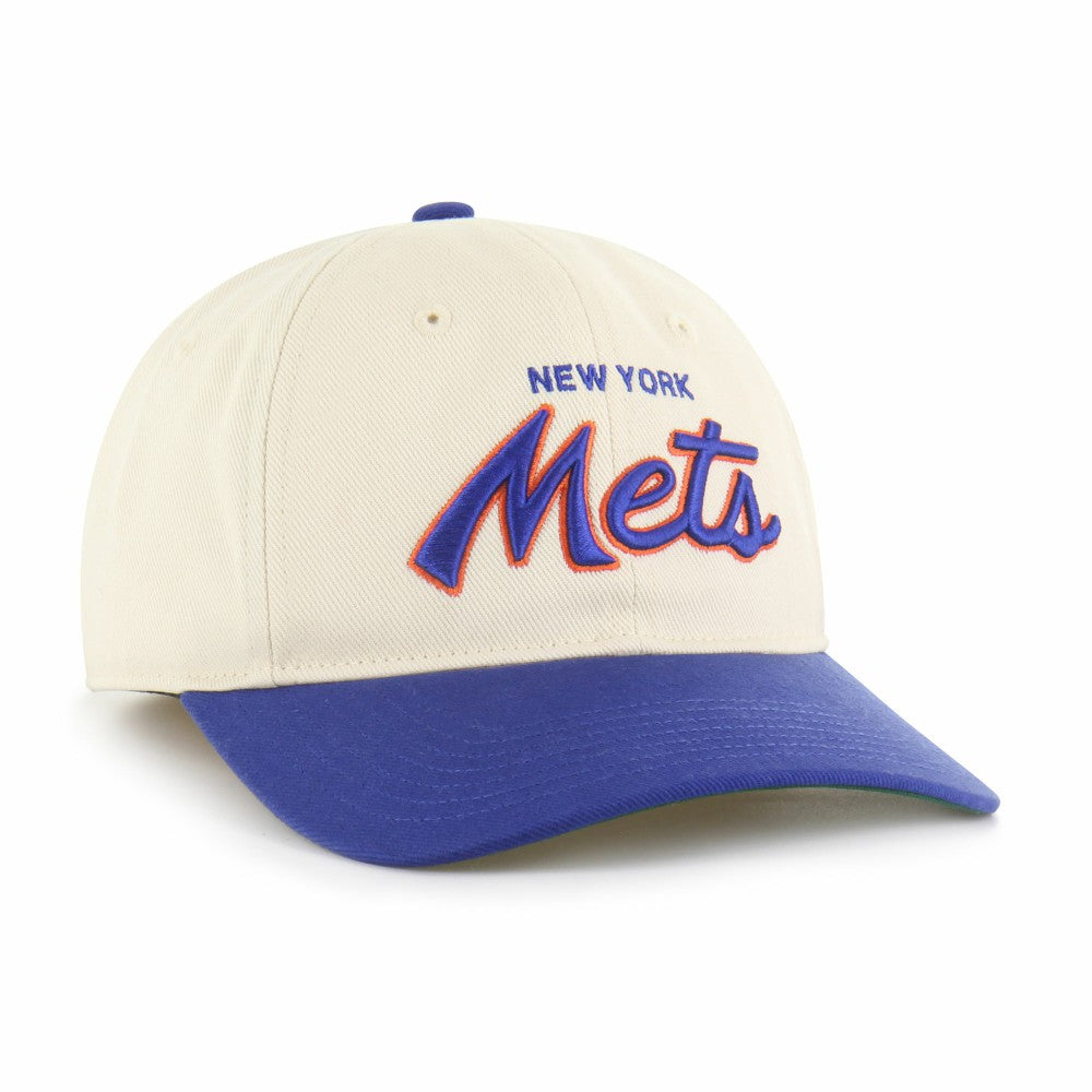 New York Mets Crosstown Franchise Fitted Hat Natural