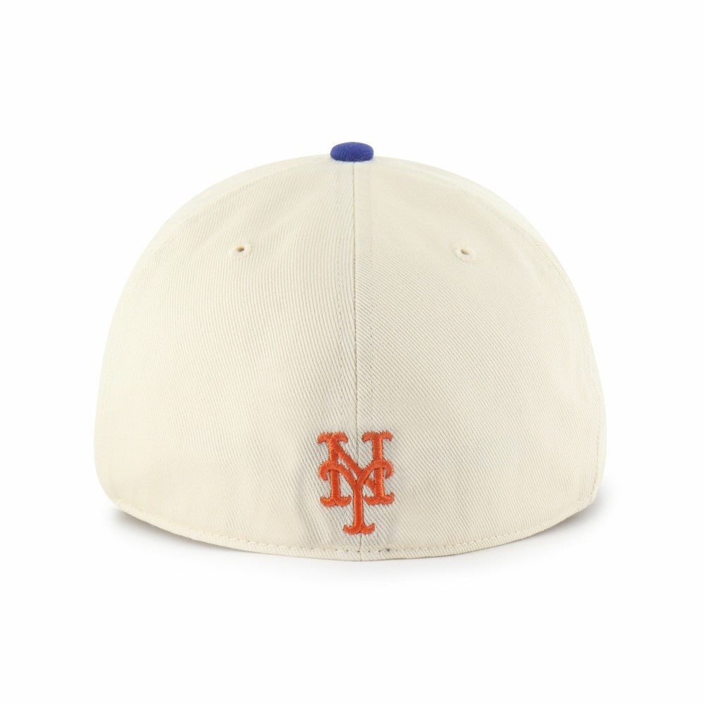 New York Mets Crosstown Franchise Fitted Hat Natural