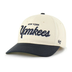 New York Yankees Crosstown Franchise Fitted Hat Natural