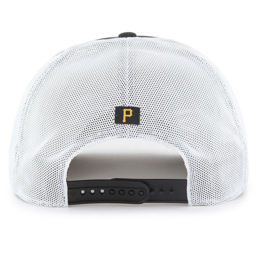 Pittsburgh Pirates Brrr Downburst Mesh Hitch Adjustable Hat Black