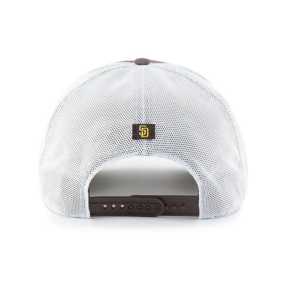 San Diego Padres Brrr Downburst Mesh Hitch Adjustable Hat Brown