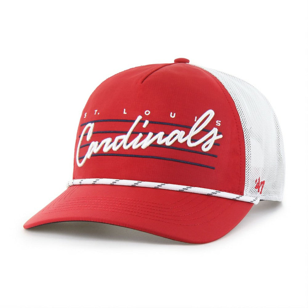 St. Louis Cardinals Brrr Downburst Mesh Hitch Adjustable Hat Red