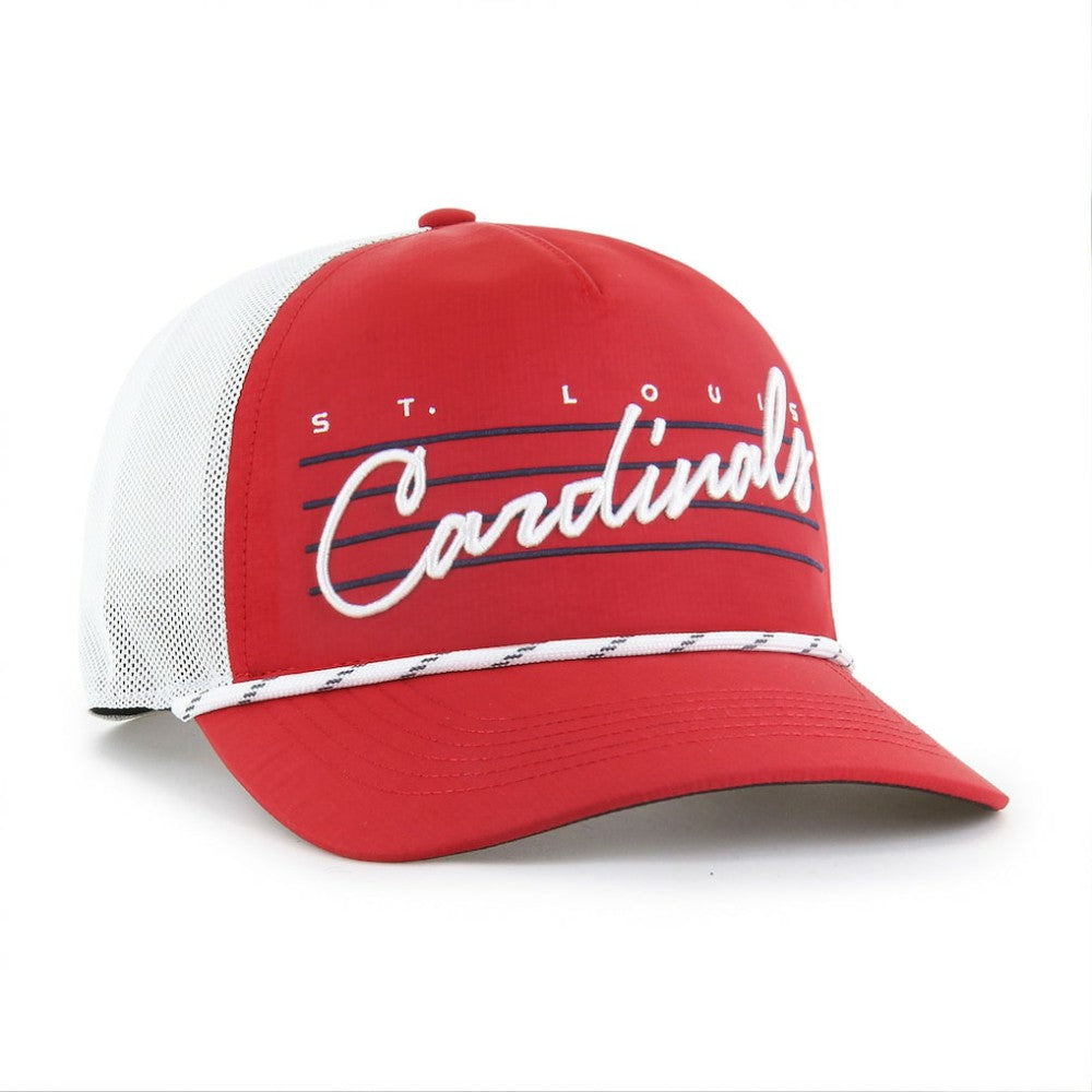 St. Louis Cardinals Brrr Downburst Mesh Hitch Adjustable Hat Red