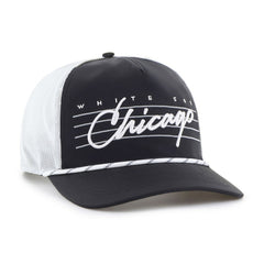 Chicago White Sox Brrr Downburst Mesh Hitch Adjustable Hat Black