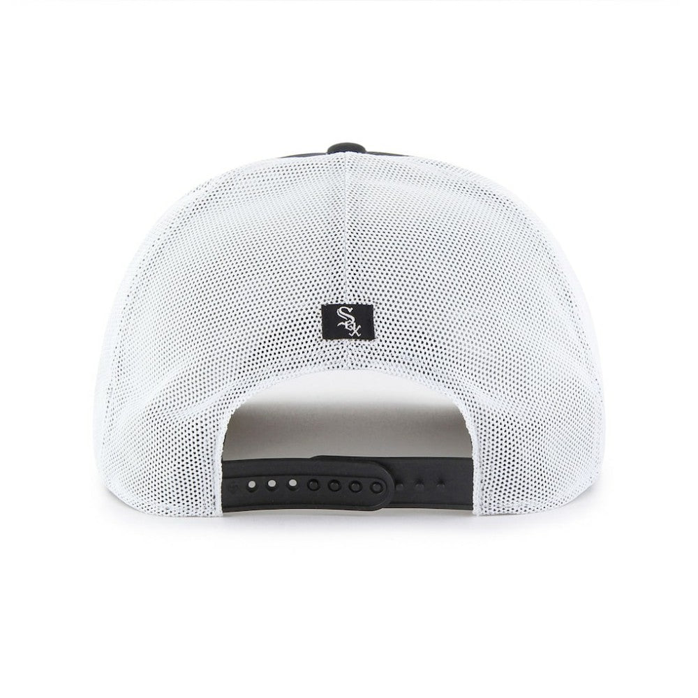 Chicago White Sox Brrr Downburst Mesh Hitch Adjustable Hat Black