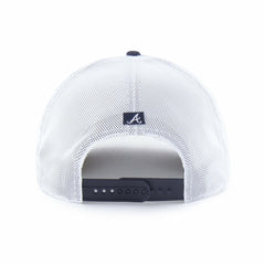 Atlanta Braves Brrr Downburst Mesh Hitch Adjustable Hat Navy