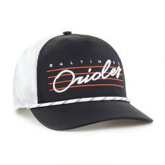 Baltimore Orioles Brrr Downburst Mesh Hitch Adjustable Hat Black