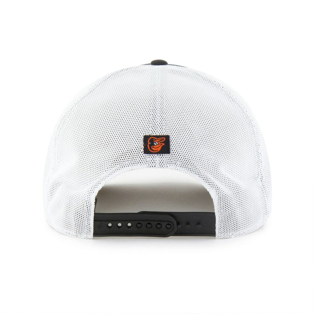 Baltimore Orioles Brrr Downburst Mesh Hitch Adjustable Hat Black