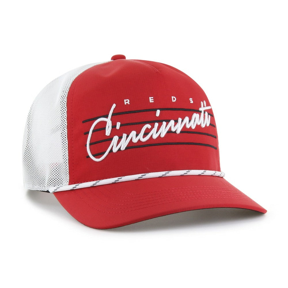 Cincinnati Reds Brrr Downburst Mesh Hitch Adjustable Hat Red