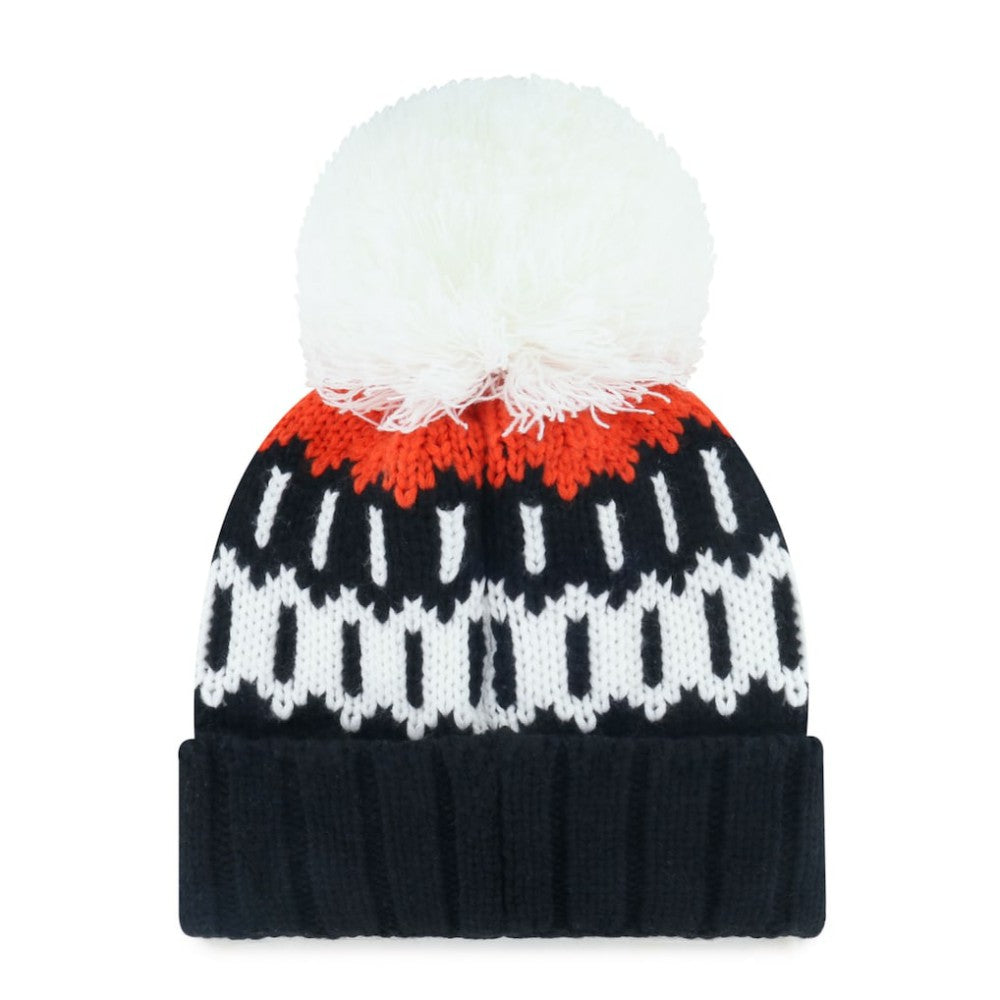 San Francisco Giants Women's Felicity Cuffed Knit Hat with Pom Black