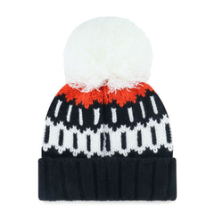San Francisco Giants Women's Felicity Cuffed Knit Hat with Pom Black