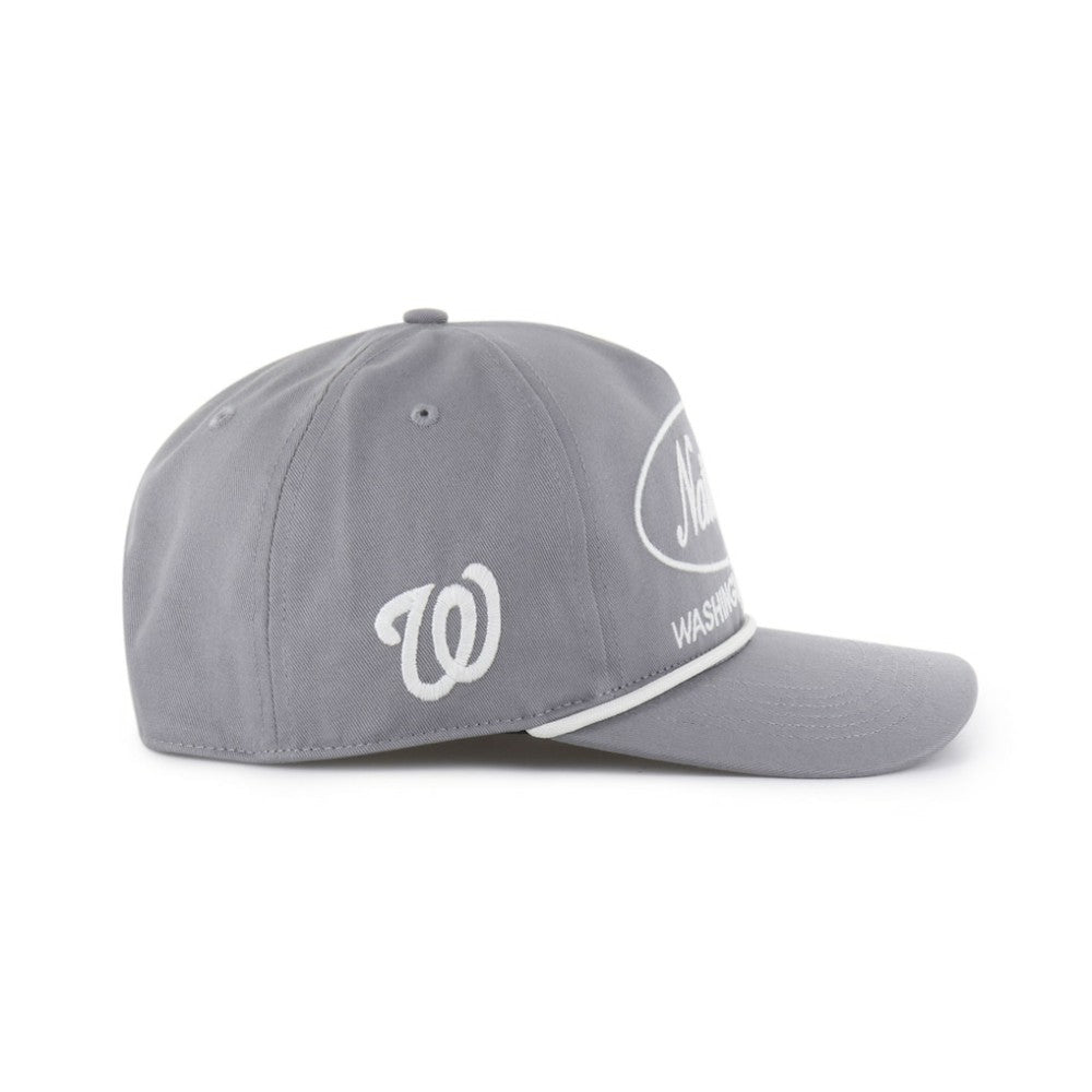 Washington Nationals Foundational Hitch Adjustable Hat Gray