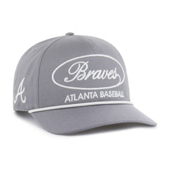 Atlanta Braves Foundational Hitch Adjustable Hat Gray