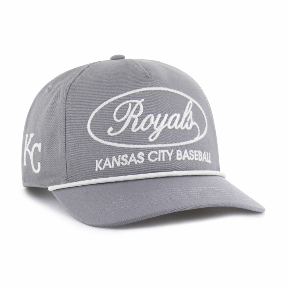 Kansas City Royals Foundational Hitch Adjustable Hat Gray