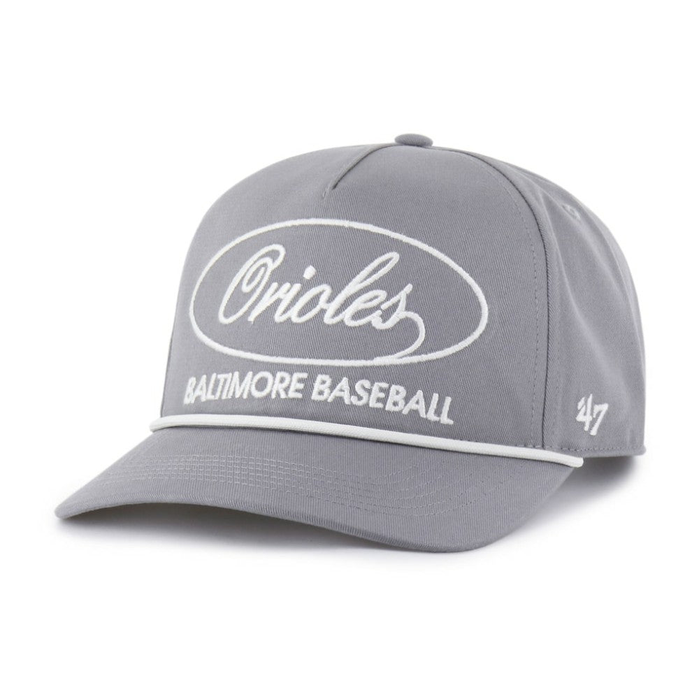 Baltimore Orioles Foundational Hitch Adjustable Hat Gray