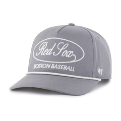 Boston Red Sox Foundational Hitch Adjustable Hat Gray