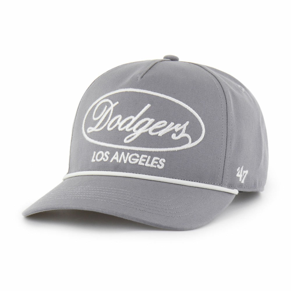 Los Angeles Dodgers Foundational Hitch Adjustable Hat Gray