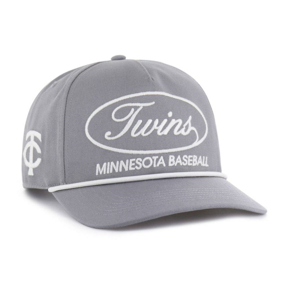 Minnesota Twins Foundational Hitch Adjustable Hat Gray