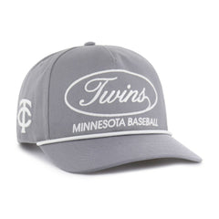 Minnesota Twins Foundational Hitch Adjustable Hat Gray