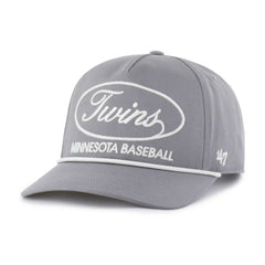 Minnesota Twins Foundational Hitch Adjustable Hat Gray