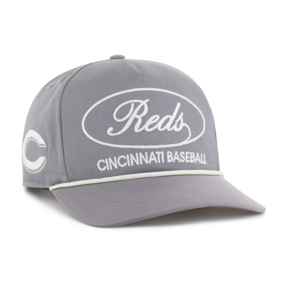 Cincinnati Reds Foundational Hitch Adjustable Hat Gray